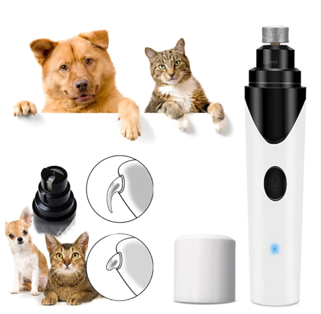 Electric painless nail trimmer for dogs and cats by Petpoint