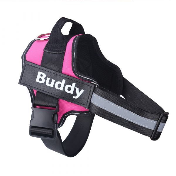 Personalized Dog Harness NO PULL Reflective Breathable Pet Harness For Small & Large Dogs